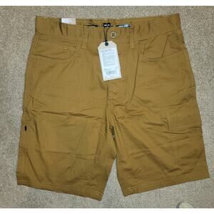 prAna Double Peak Shorts Men’s Size 33 X 10 Cargo Shorts in Antique Bronze